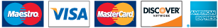 Logo: Akceptované typy platobných kariet